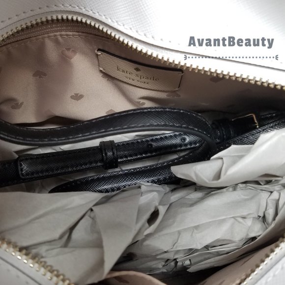 Kate Spade Staci Medium Satchel Warm Beige NWT - Picture 10 of 12